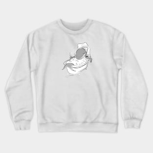Shark Bath Crewneck Sweatshirt